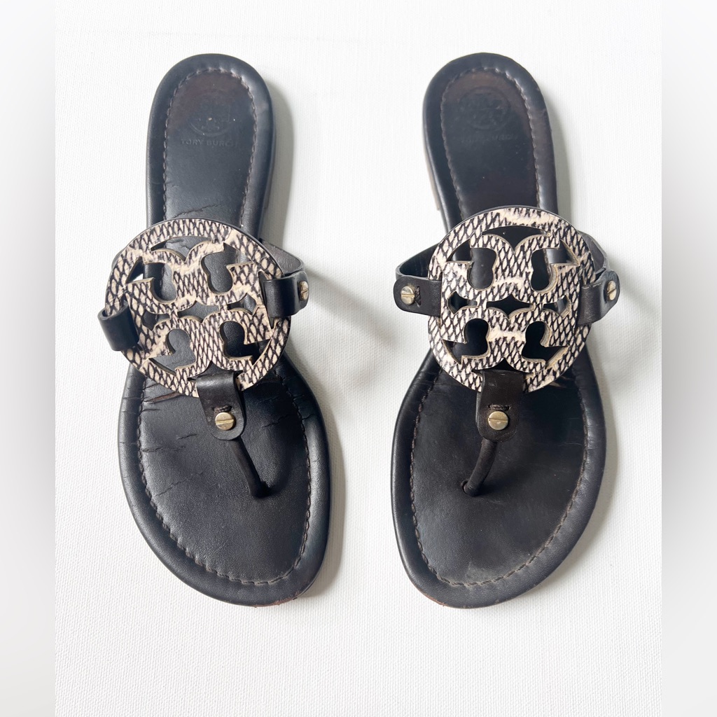 Tory Burch Miller Sandal Python
